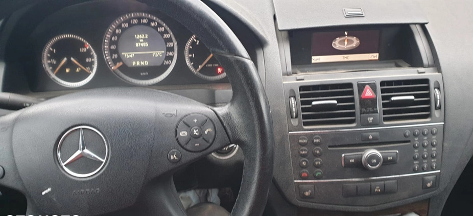 Mercedes-Benz Klasa C cena 13999 przebieg: 87500, rok produkcji 2008 z Góra małe 466